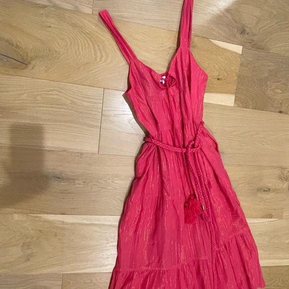 Karina Grimaldi Dress or Cover Up Pink Small Metallic accent - Picture 4 of 7